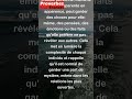 Proverbe Français - La femme la plus franche a toujours un secret. #shorts