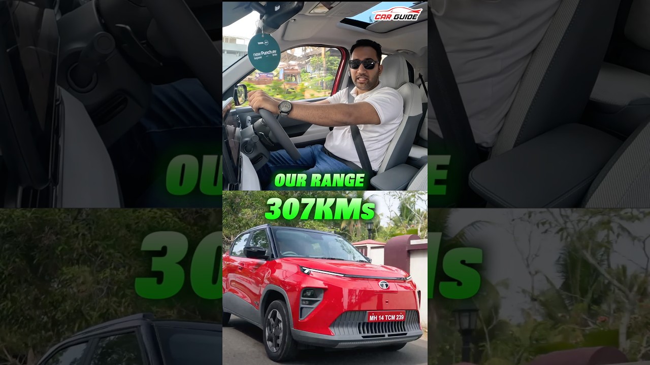 Real Range of Tata Punch EV ⚡️Comfort ? Battery ? #tatapunch #tata #ev