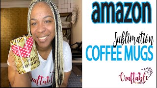 Sublimation Coffee Mugs from Amazon  - How to sublimate and design Full Wrap In Adobe Illustrator