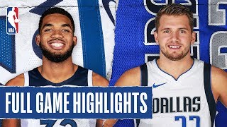 TIMBERWOLVES at MAVERICKS | FULL GAME HIGHLIGHTS | December 4, 2019