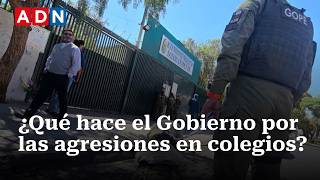 Ministra de Educación habla sobre el apoyo a alumnos y docentes ante agresiones