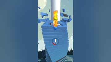 stack ball ghost gameplay ||Andriod/iso game #shorts #satisfying