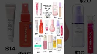 what to buy in Sephora under $20! #skincare #preppyyyy #myskincare #preppyslay #skincareproducts