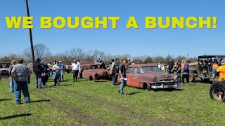 Auction Action: Texas Car & Truck Graveyard SOLD! Ford, Chevrolet, IHC, Cadillac, Buick, Dodge!
