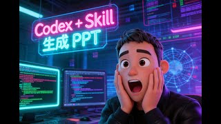 保姆级教程：Codex Skills实战：1分钟自动生成高质量PPT，效率提升10倍！