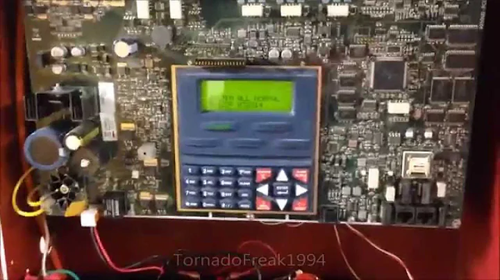 Unimode (ADT) 9050UD Fire Alarm System Test 10