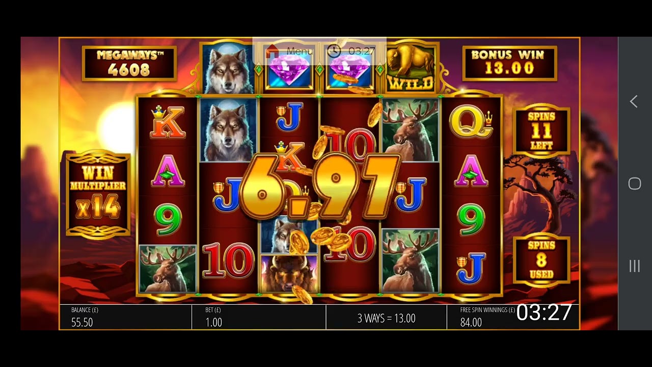Buffalo Rising Megaways EPIC WIN - YouTube