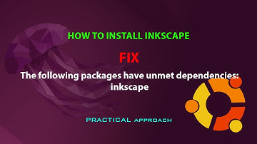 UBUNTU FIX: The following packages have unmet dependencies: inkscape