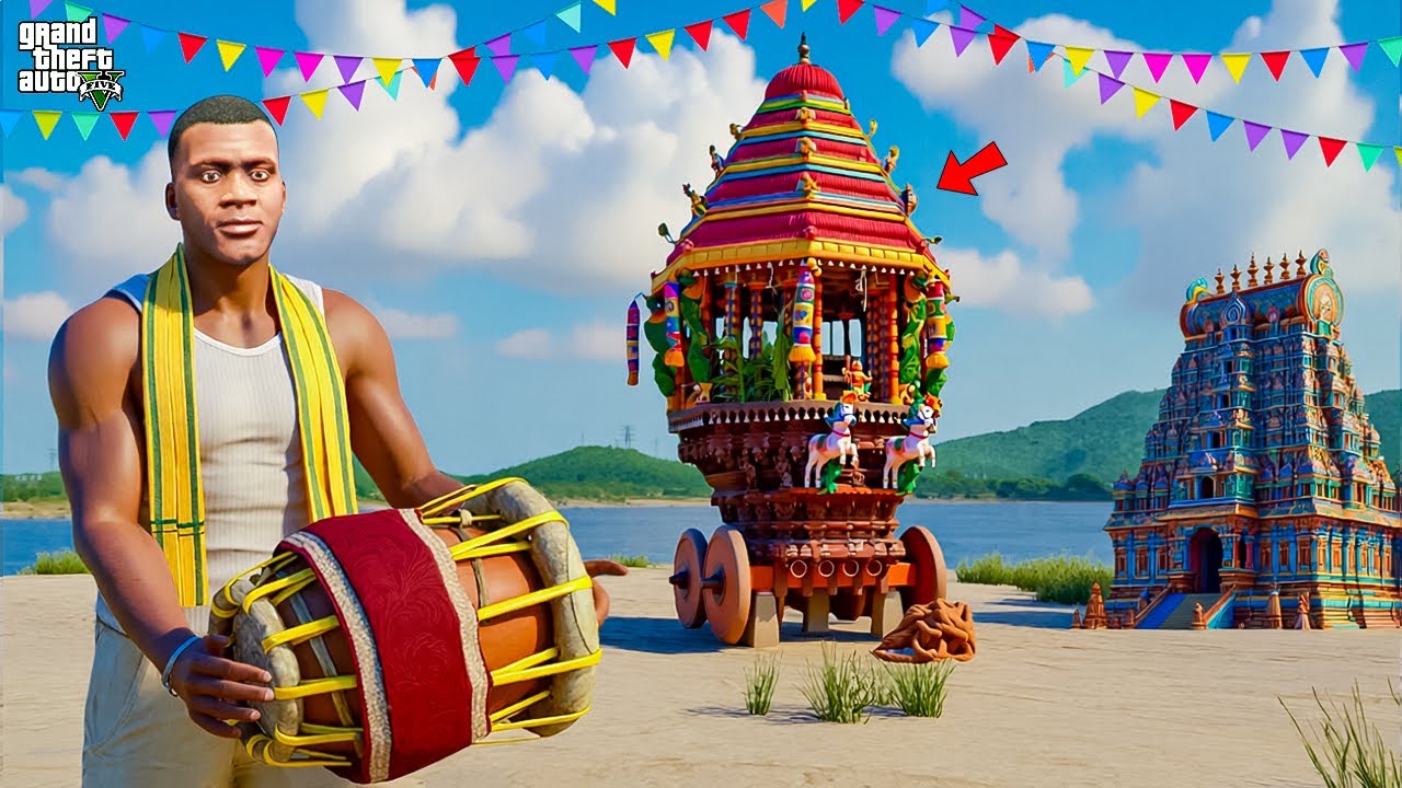 Franklin Celebrate Thaer Thiruvizha in GTA 5