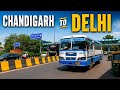 CHANDIGARH (ISBT- 17) To DELHI (ISBT KASHMIRI GATE )With Haryana Roadways || #youtube #vlogs #vlog