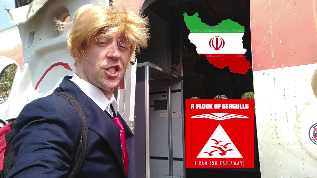 Donald Trump I Ran Air Guitar Parody