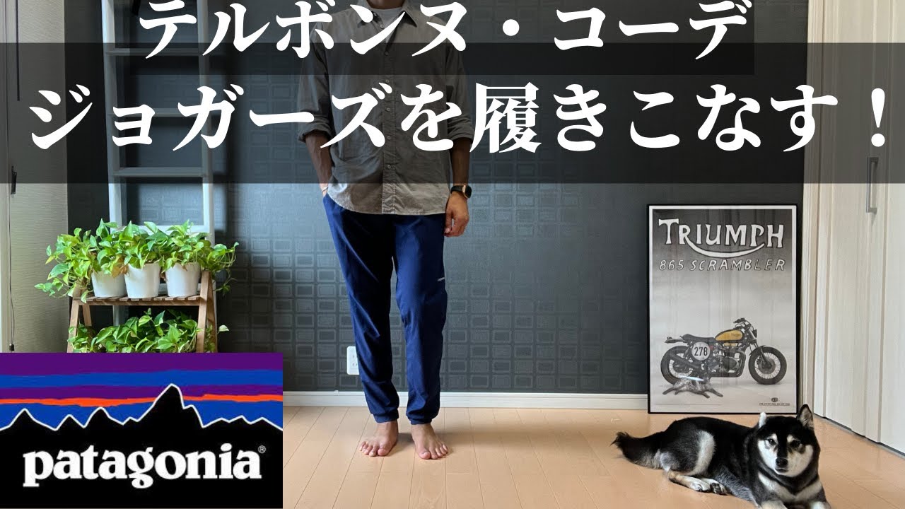 パタゴニア】秋のテルボンヌジョガーズのコーデを紹介します