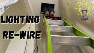 Lighting Re-Wire, House re-wire, Loft work - Electrician
