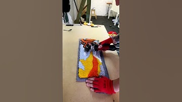 Tufting A Keyboard Rug!!!