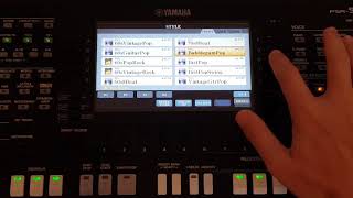 Download Lagu Yamaha PSR-S775 - Factory Styles Rock\u0026Pop and Ballad Categories MP3