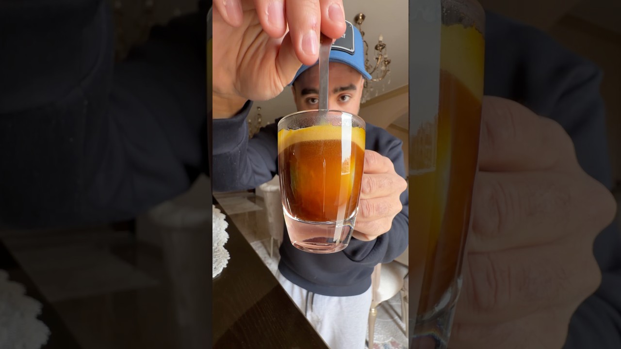 قهوة بالزعفران ☕️🪄