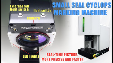 Golden Orange Cyclops Galvo丨Camera Positioning丨Background Positioning Engraving