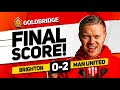 Keep ten hag brighton 02 manchester united goldbridge reaction
