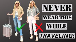 5 Things To Never Wear While Traveling + 10 Chic & Stylish Travel Outfits | Fashion Over 40