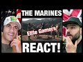The Marines Reacts To Marines Challenge Four Elite Gamers