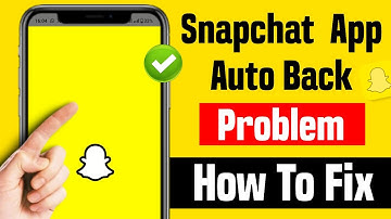 Snapchat is not opening | Snapchat not opening | Snapchat auto back problem 2024