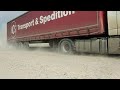 Volvo fh.DAF xf vs Песок//Пробираемся через участки гравийки на грузовиках//Дорога через Котлас/