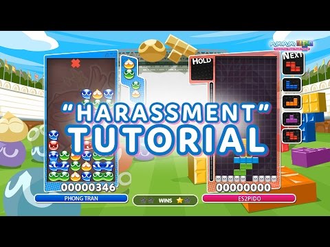 Puyo Puyo Tetris: “Harassment” Tutorial