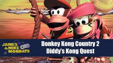 Donkey Kong Country 2 - Part 1 (SNES) James & Mike Mondays