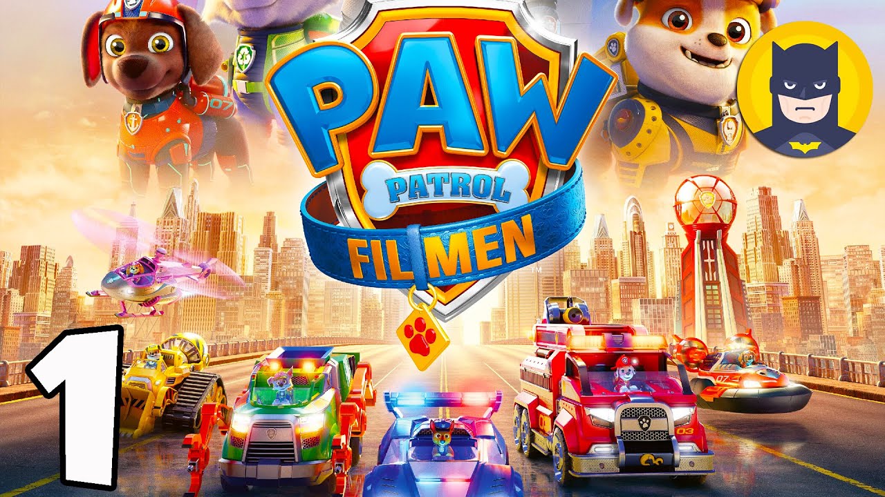 PAW Patrol Filmen Äventyrsstaden Kallar på Svenska - Tecknat Spel PC
