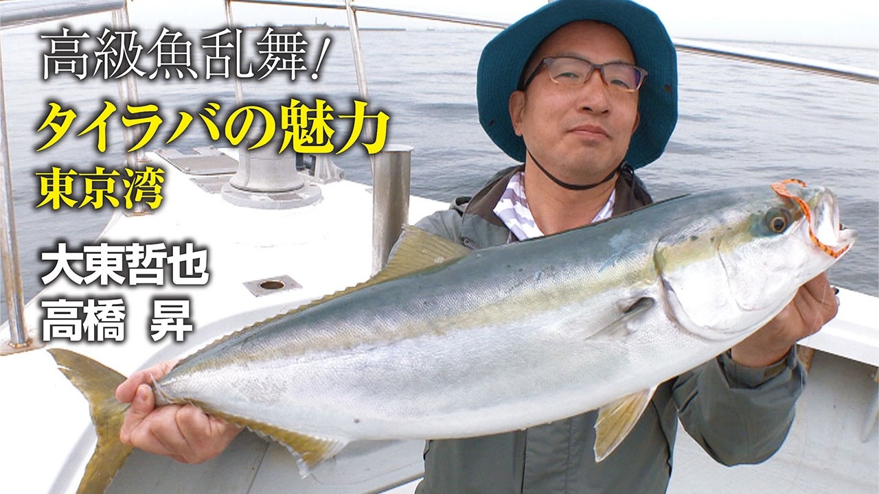 高級魚乱舞！タイラバの魅力・東京湾