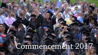 Connecticut College Commencement 2017 Highlights
