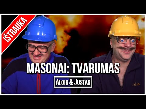 Algis ir Justas: Masonai: Tvarumas TEASER