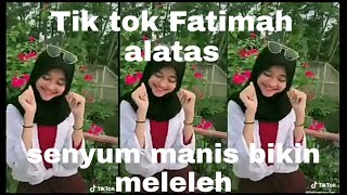 Kumpulan Tik tok Fatimah alatas cantik dan senyum manis bikin meleleh