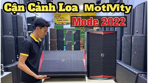 Cận Cảnh Loa fun 40 Motivity Ps 15+ | Xu Hướng Loa Chuyên Sự Kiện Trong Năm 2022
