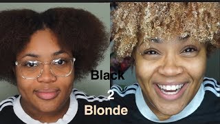 DIY Black to Blonde???? “Dark & Lovely” FADE RESIST  at home kit...