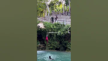 Beautiful Blue Hole In Jamaican 