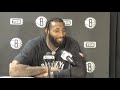 Andre Drummond postgame; Nets beat the Miami Heat