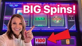 Watch Me Slay $100 Wheel of Fortune Slots in Las Vegas! JACKPOTS!