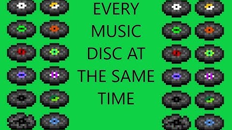 All music discs at the same time