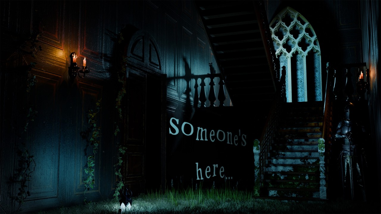 An Abandoned Manor At 2 a.m. | thunder, dripping rain, fireplace | ASMR Ambience | No AI