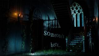 An Abandoned Manor At 2 a.m. | thunder, dripping rain, fireplace | ASMR Ambience | No AI