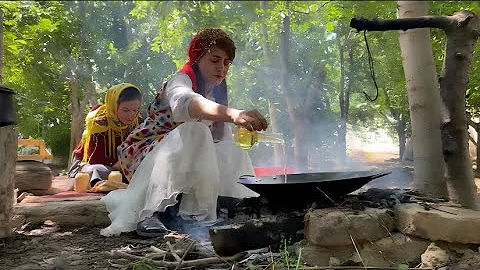 Persian Orange Chicken in a Village Kitchen | Sweet & Savory Rustic Recipe