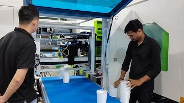 In House Testing of 2 Cavities 1L Buckets Side Entry IML System