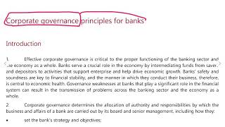 Corporate Governance in Banking by Pradip Khatiwada