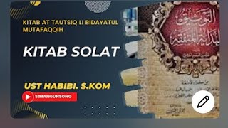 64. AT TAUTSIQ LI BIDAYATIL MUTAFAQQIH- Bab Fardu kifayah- Cara mandikan mayat