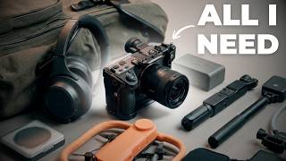 Camera bag ESSENTIALS : my full filming setup