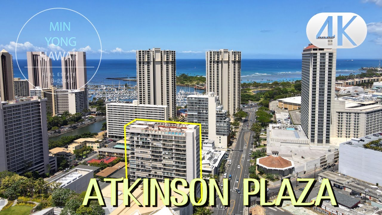 Hawaii Real Estate One Bedroom in Ala Moana Under 500K (Atkinson Plaza) YouTube