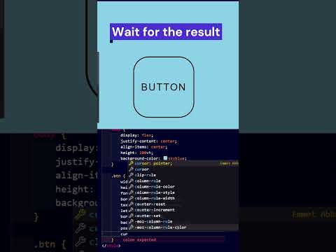 Simple buttons (part-4) || HTML CSS JS #webdevelopment  #html  #css  #javascript  #shorts