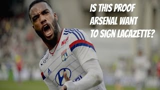 Is This Proof Arsenal Want To Sign Lacazette? | AFTV Transfer Daily