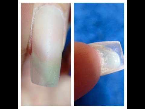 Acrylic Sculpting: Fixing A Broken Nail - YouTube